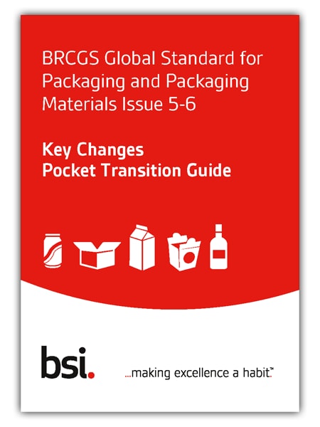BRCGS Packaging Materials Issue 6 Transition Guide