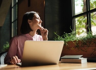 woman laptop