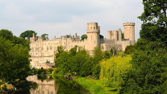 Medieval castle in England.