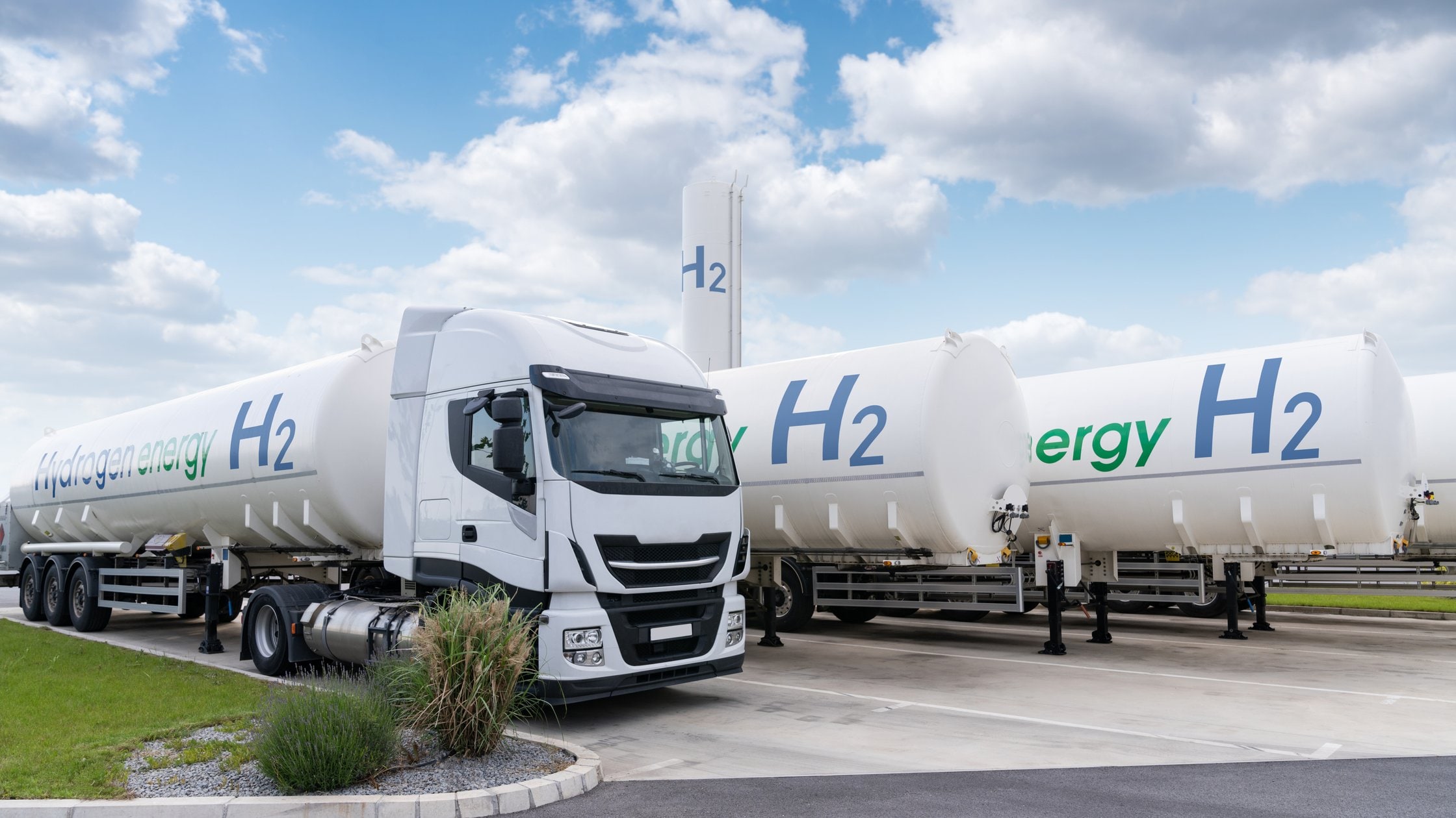 Hydrogen refuelling sites